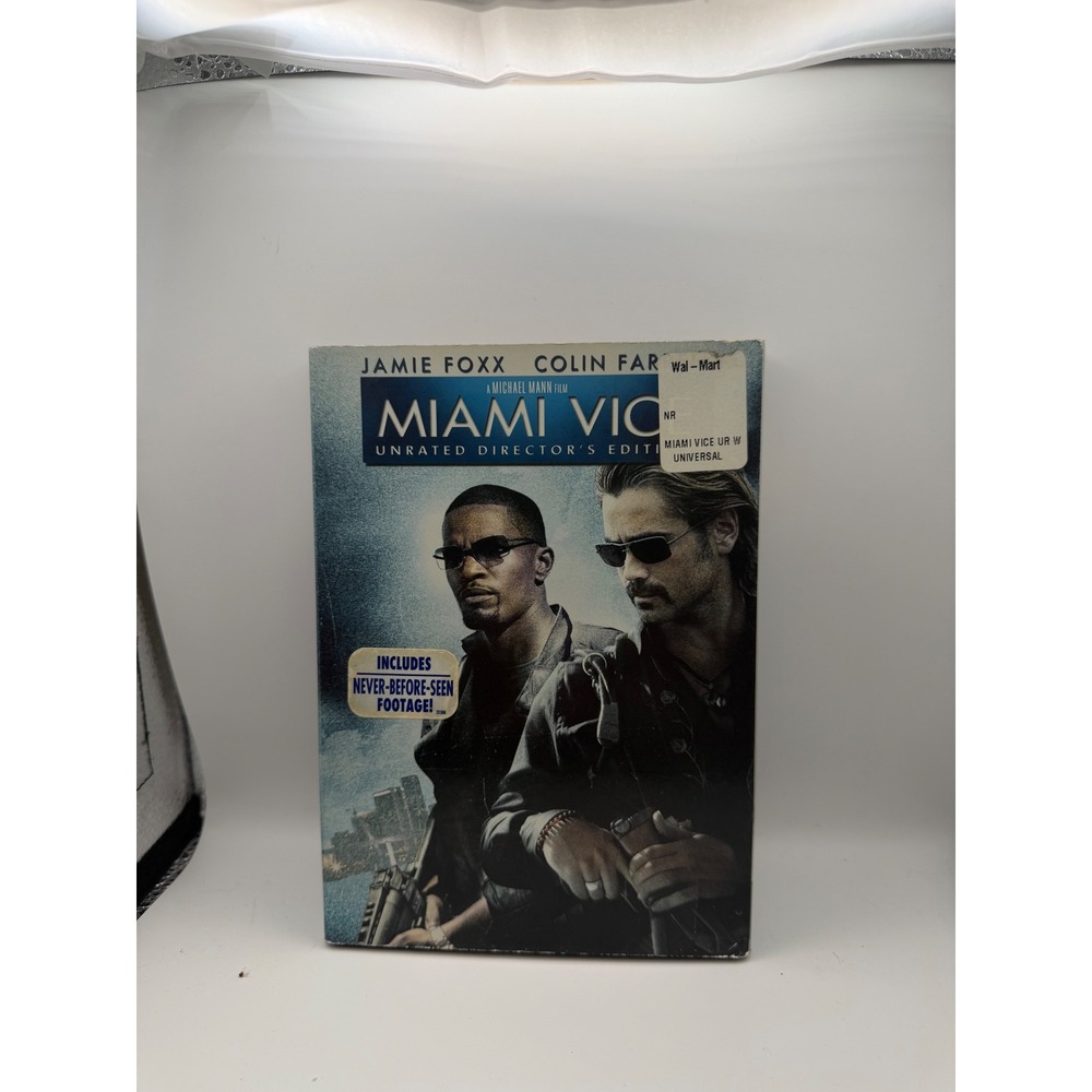 Miami Vice Unrated Directors Edition DVD Jamie Foxx Colin Farrell Action Movie